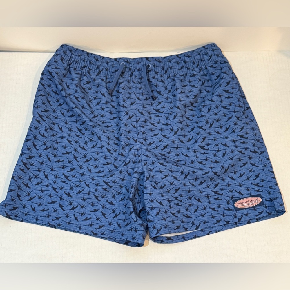 Vineyard Vines Airplane Swim Suit Trunk
